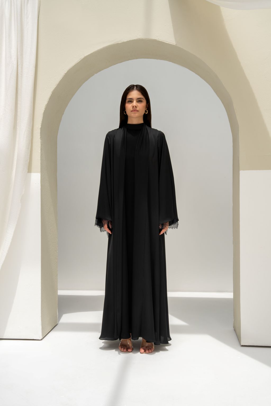 Ethereal Black Abaya