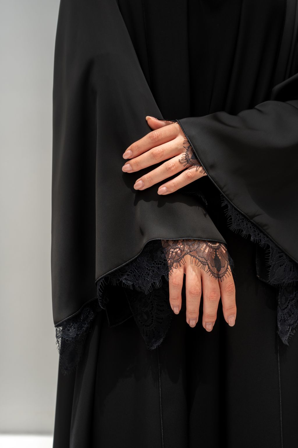 Ethereal Black Abaya