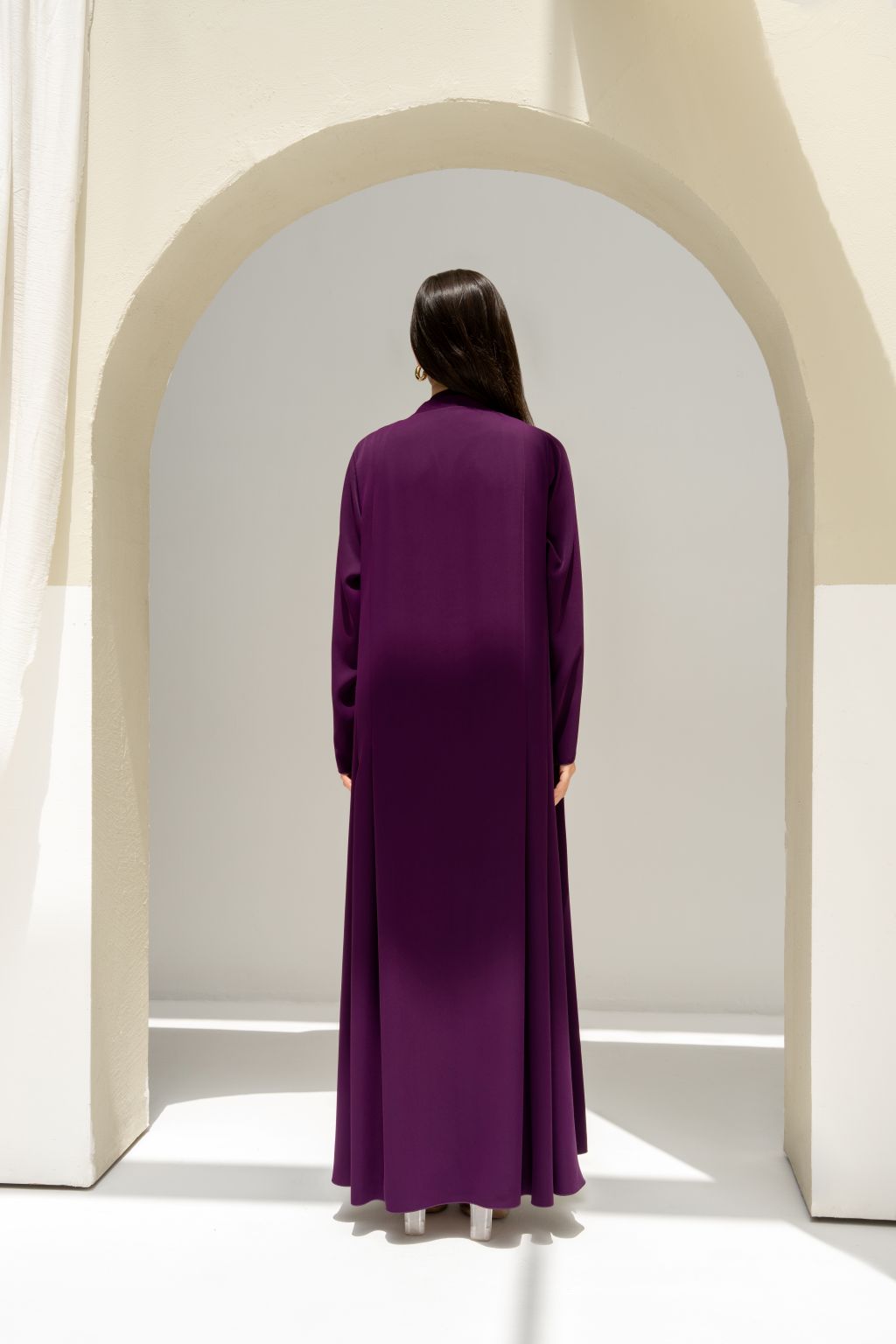 Royal Plum Abaya