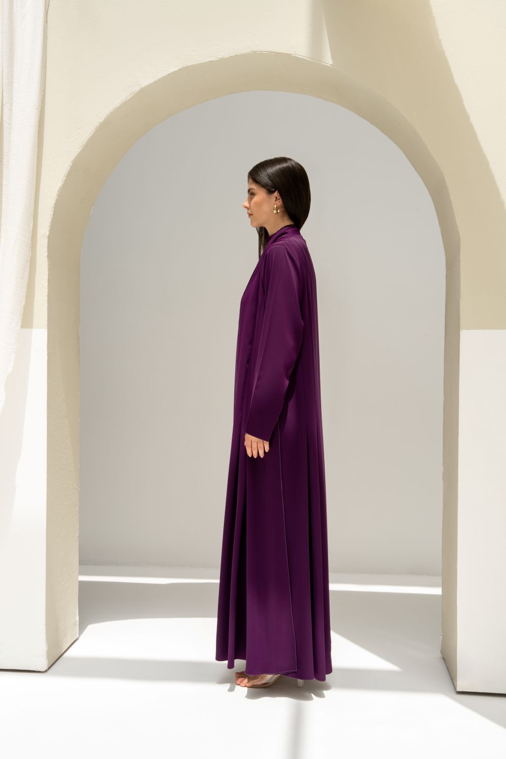 Royal Plum Abaya