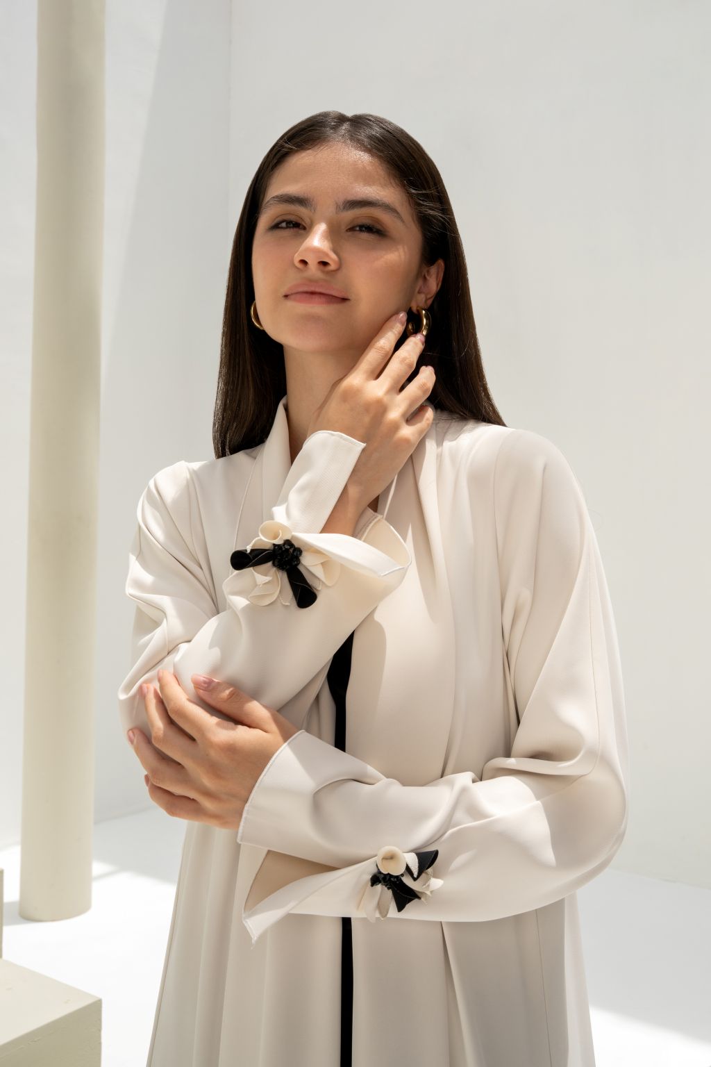 Elara Open abaya