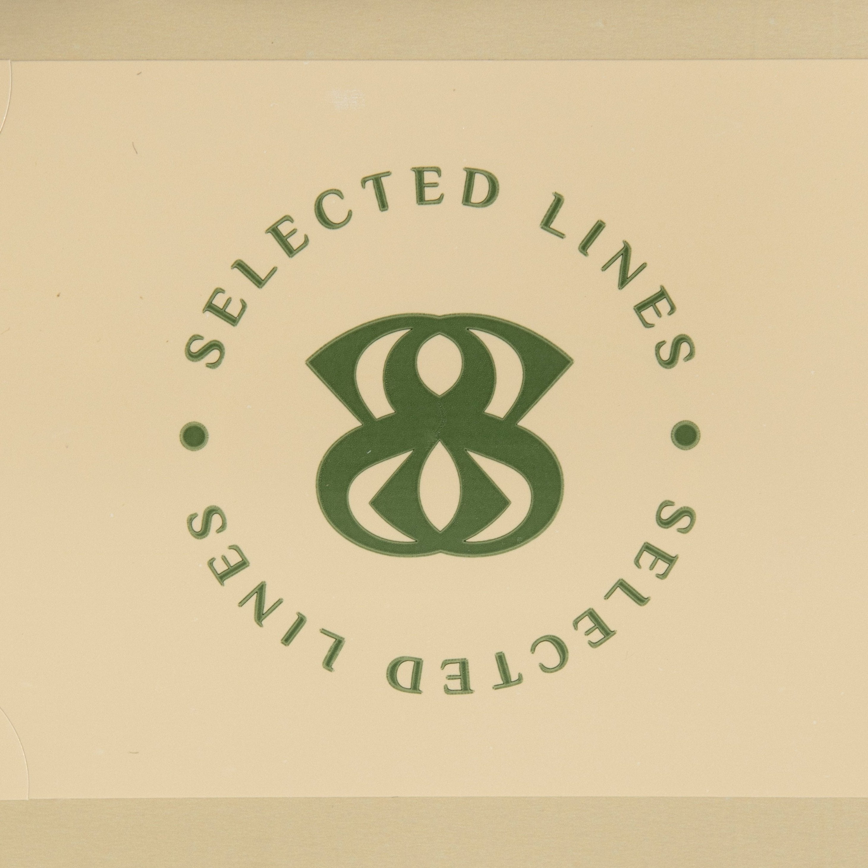Selected Lines high quality wet wipes packaging with a sleek and modern design
