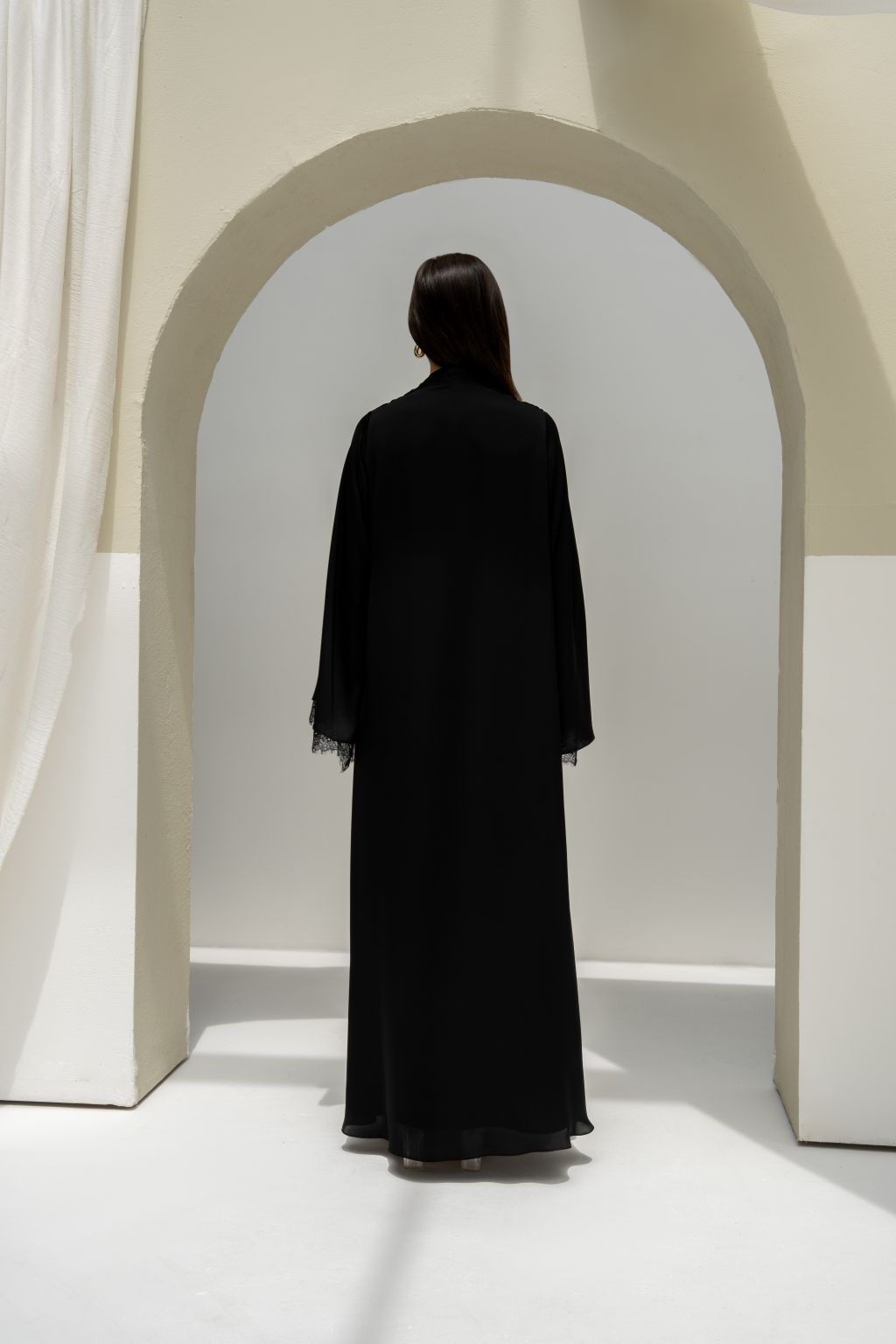 Ethereal Black Abaya