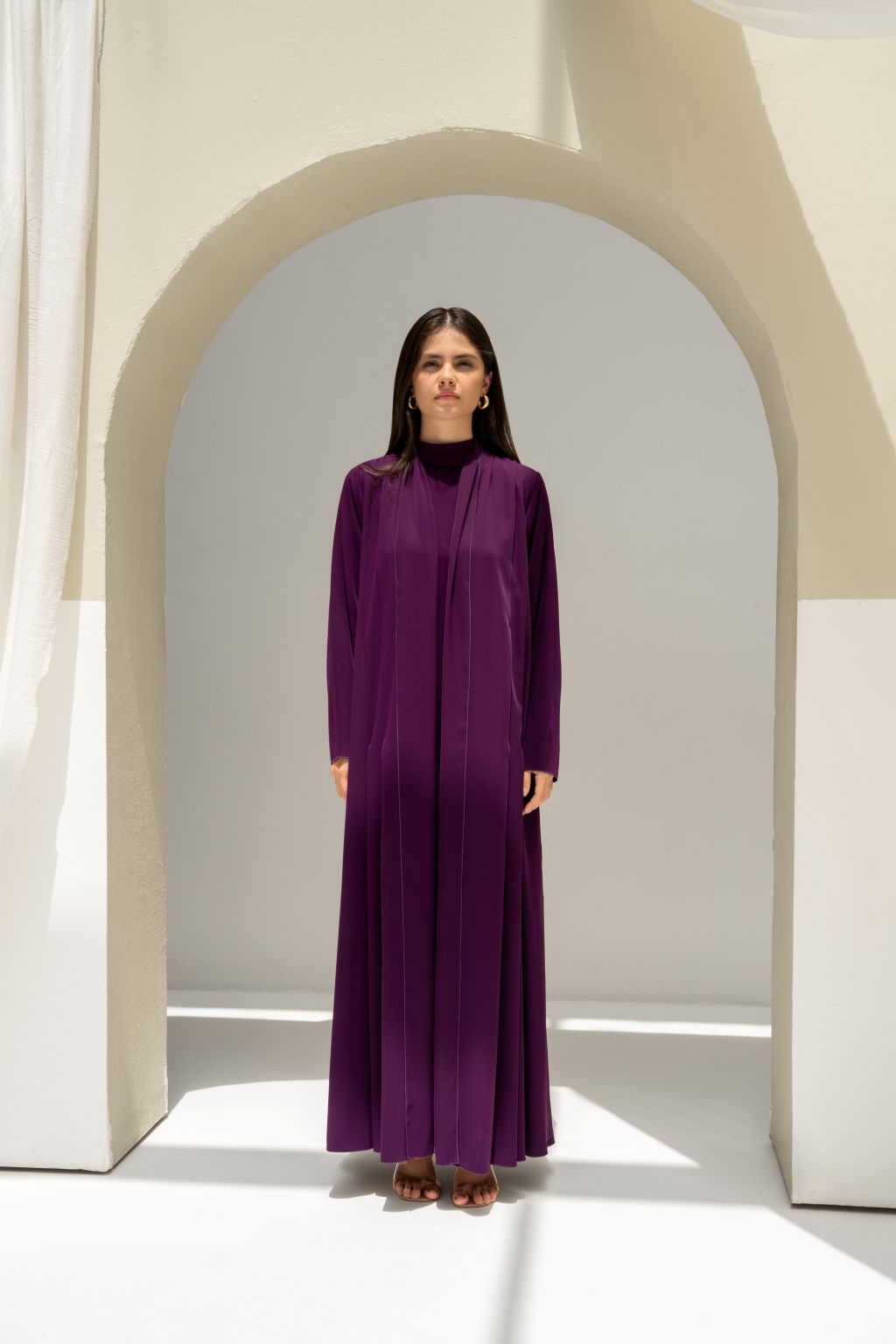 Royal Plum Abaya