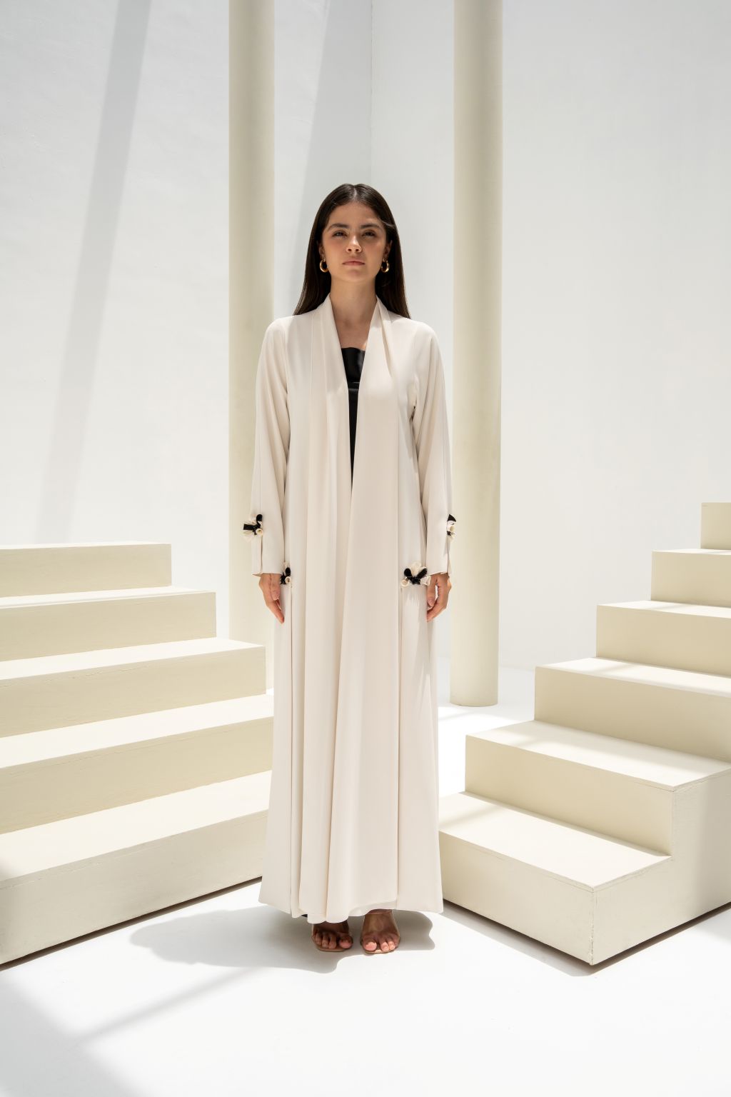 Elara Open abaya